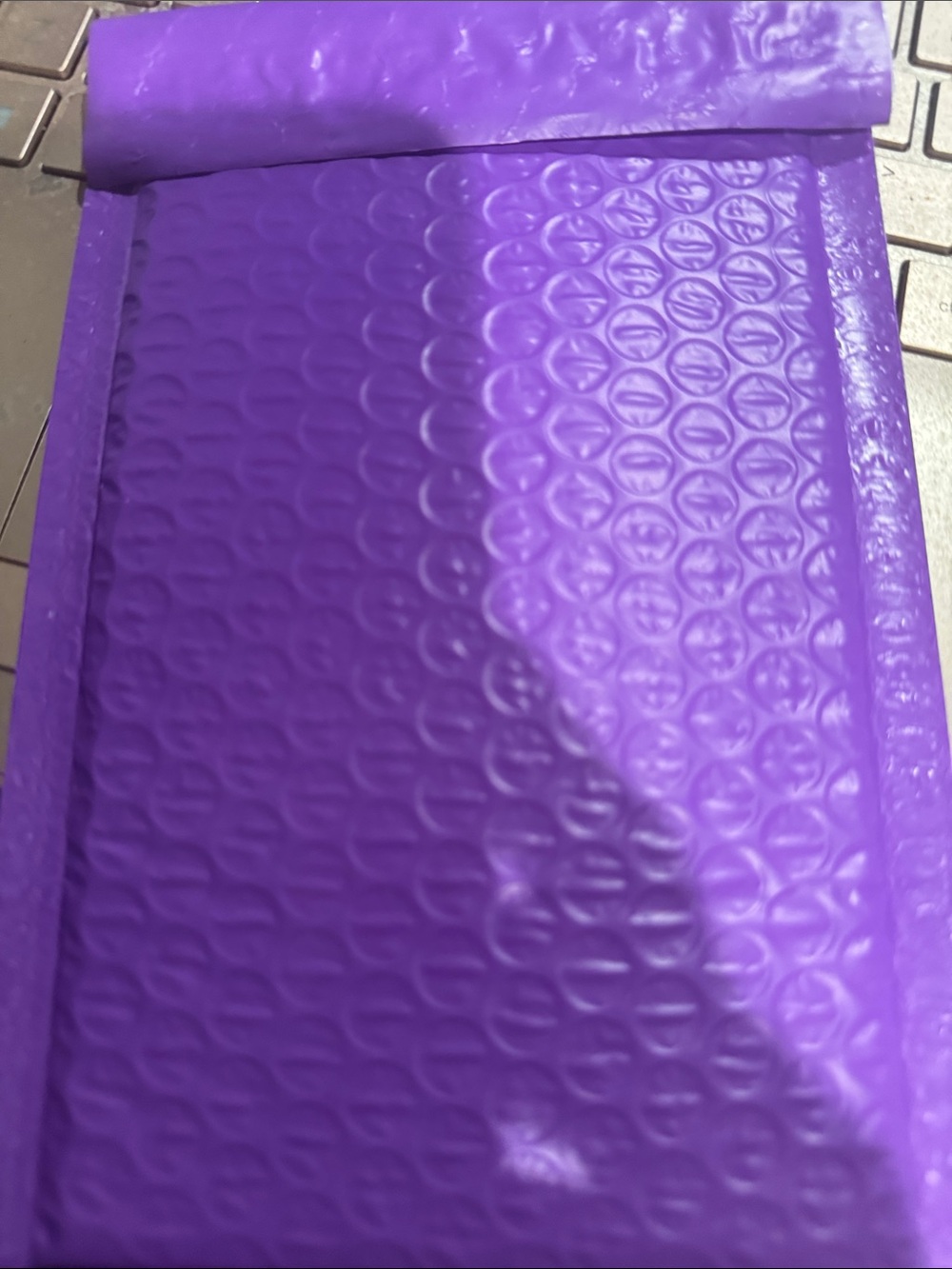 Purple Bubble-poly mailers